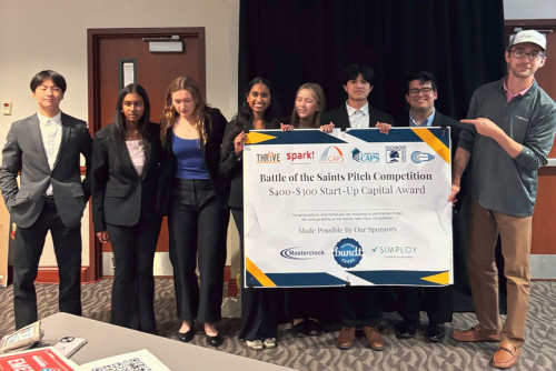 Lindenwood Hosts 2024 CAPS Battle of the Saints Pitch Competition