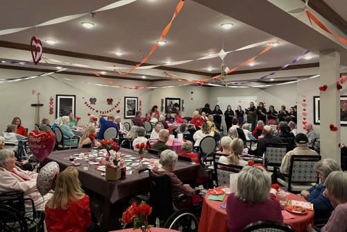 LindenGiving Spreads Love with Cedarhurst Senior Living Community