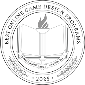 Number 5 rated Bachelor's in Game Design 2025