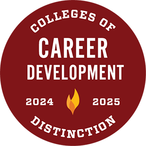 Colleges of Distinction - Best Career Services 2024-2025