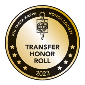 Phi Theta Kappa - Transfer Honor Roll 2023