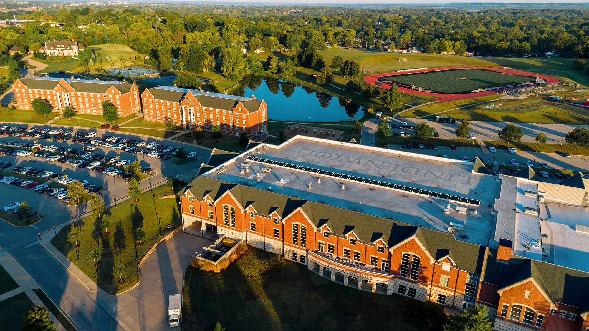 Aerial photography of Horizon Campus